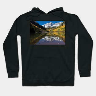 Maroon Lake Maroon Bells Maroon Creek Valley Hoodie